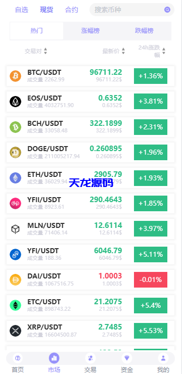图片[2]-多语言JAVA交易所系统源码/永续/期权/质押/理财-天龙源码网-精品源码网站