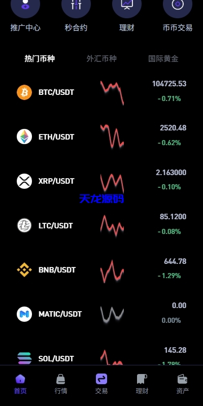 图片[2]-多语言海外华硕小火炮DAPP交易所系统源码/海外JAVA交易所/秒合约/U本位/质押借贷-天龙源码网-精品源码网站