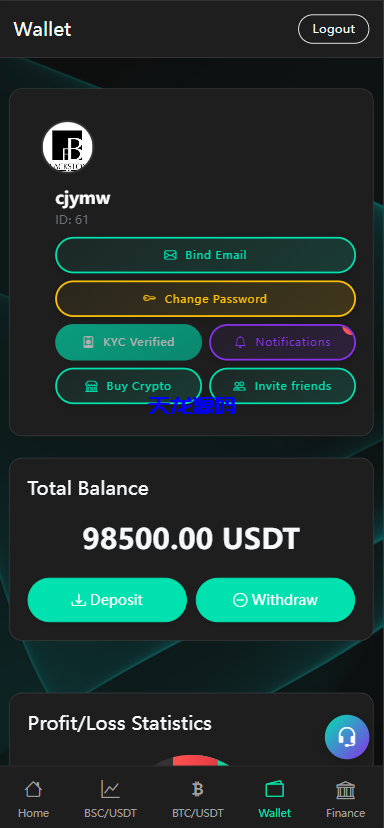 图片[7]-BitTong虚拟货币微交易投资理财系统源码/现货交易+杠杆交易+完美K线控制+完整用户输赢控制+代理/前端html+后端PHP-天龙源码网-精品源码网站