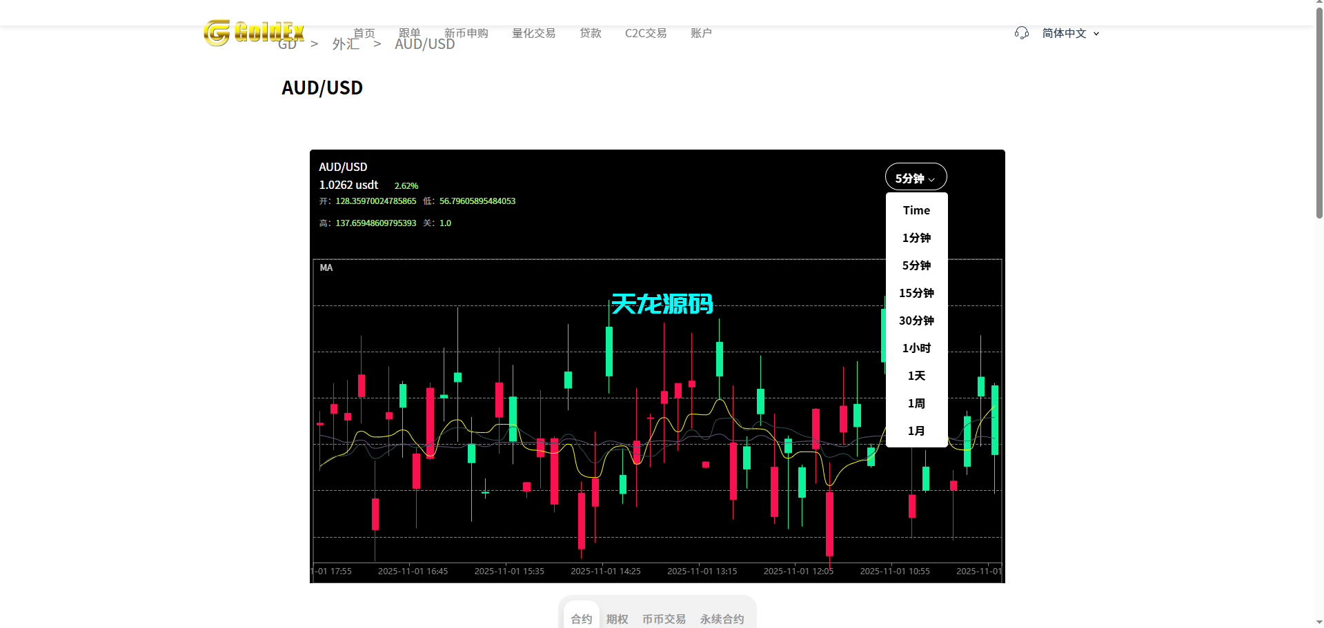 图片[26]-多语言欧美风格币交易所系统/K线插针/C2C/外汇/虚拟币/永续合约/股票/期货/贵金属/合约/期权/跟单/量化/新币申购/币币交易/H5.PC自适应-天龙源码网-精品源码网站